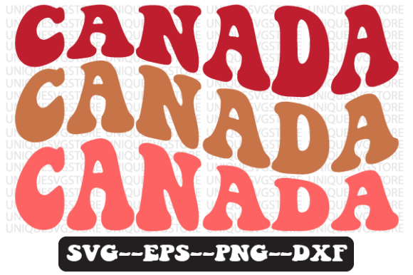 Canada Quote Retro SVG Graphics for Crafts