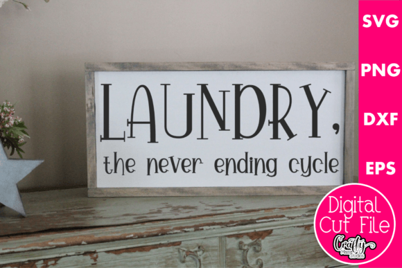 Laundry the Neverr Ending Cycle: Graphics for Crafts